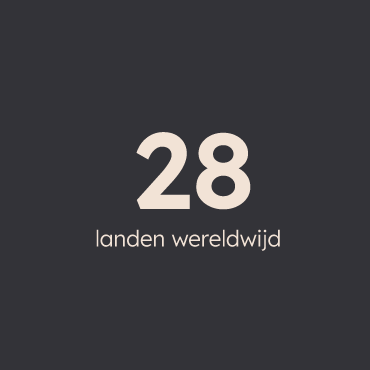 28 landen wereldwijd